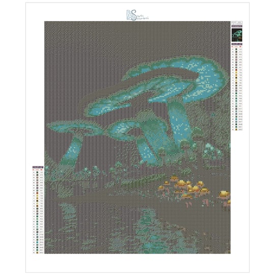 Sparkly Selections Giant Mushroom Diamond Painting Kit
